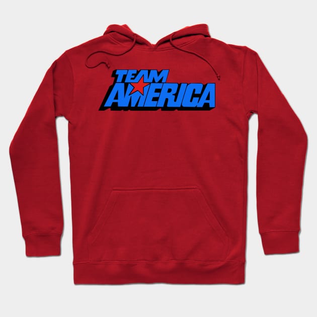 Team America Hoodie by Tee Arcade